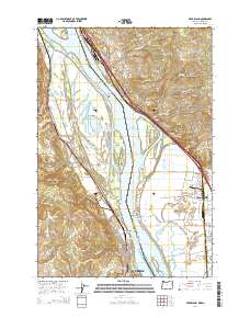 2014 Map of Deer Island, 2014 Print