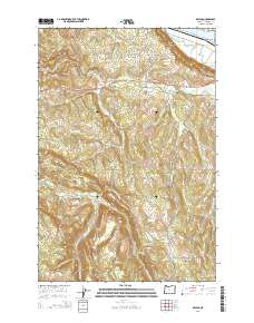 2014 Map of Delena, 2014 Print