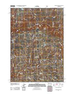 2011 Map of Derr Meadows, 2011 Print