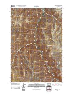 2011 Map of Devils Gap, 2011 Print