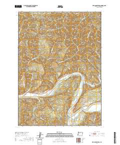 2020 Map of Devils Graveyard, 2020 Print