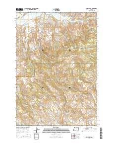2014 Map of Devils Heel, 2014 Print