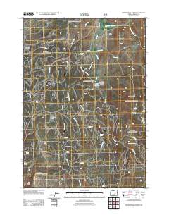 2011 Map of Devine Ridge North, 2011 Print