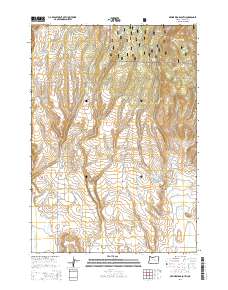 2014 Map of Devine Ridge South, 2014 Print