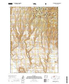 2020 Map of Devine Ridge South, 2020 Print
