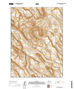 2020 Map of Diatomite Reservoir, 2020 Print