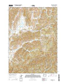 2014 Map of Dixonville, 2014 Print