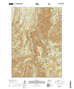 2020 Map of Dog River, 2020 Print