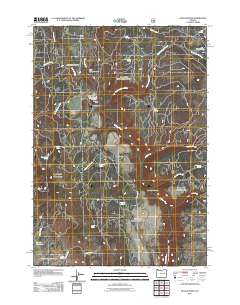2011 Map of Dollar Basin, 2011 Print