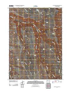2011 Map of Doolittle Creek, 2011 Print