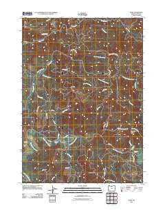 2011 Map of Dora, 2011 Print