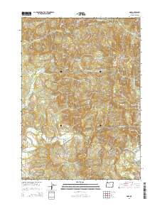2014 Map of Dora, 2014 Print