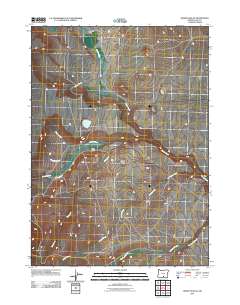 2011 Map of Drake Peak NE, 2011 Print