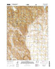2014 Map of Drews Gap, 2014 Print
