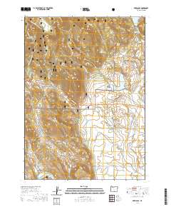 2020 Map of Drews Gap, 2020 Print