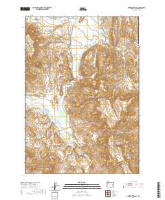 2020 Map of Drinkwater Pass, 2020 Print