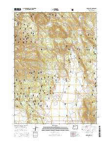 2014 Map of Dry Prairie, 2014 Print