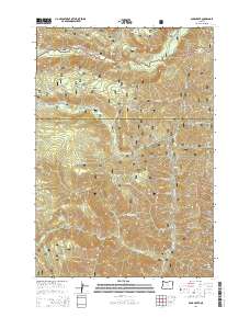 2014 Map of Duck Creek, 2014 Print