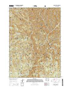 2014 Map of Dumont Creek, 2014 Print