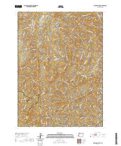 2020 Map of Dutchman Butte, 2020 Print