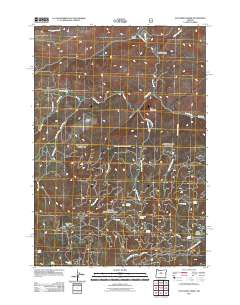 2011 Map of Dutchman Creek, 2011 Print