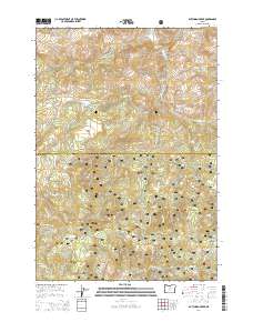 2014 Map of Dutchman Creek, 2014 Print