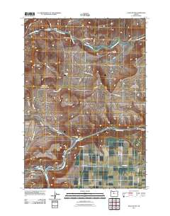 2011 Map of Eagle Butte, 2011 Print