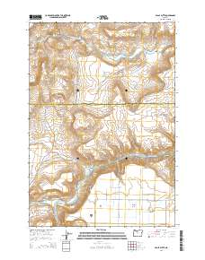 2014 Map of Eagle Butte, 2014 Print