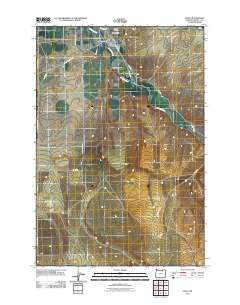 2011 Map of Echo, 2011 Print