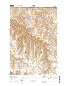 2014 Map of Echo SE, 2014 Print