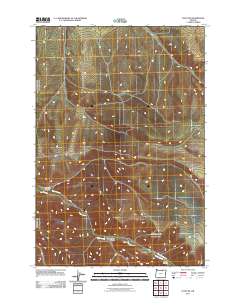 2011 Map of Echo SW, 2011 Print