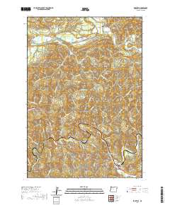 2020 Map of Eddyville, 2020 Print