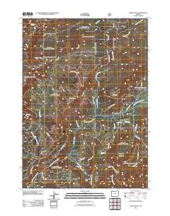 2011 Map of Eden Valley, 2011 Print