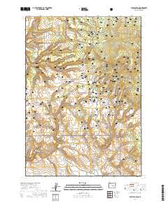 2020 Map of Egypt Canyon, 2020 Print