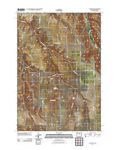 2011 Map of Eightmile, 2011 Print