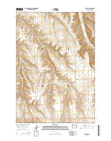 2014 Map of Eightmile, 2014 Print