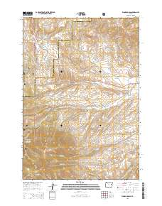 2014 Map of Eldorado Pass, 2014 Print