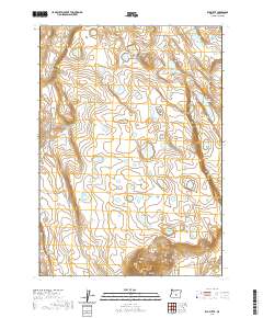 2020 Map of Elk Butte, 2020 Print
