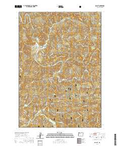 2020 Map of Elk City, 2020 Print