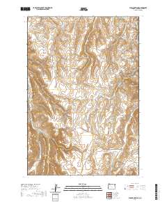 2020 Map of Elk Mountain SE, 2020 Print