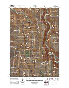 2011 Map of Emerson, 2011 Print
