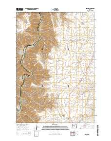 2014 Map of Erskine, 2014 Print