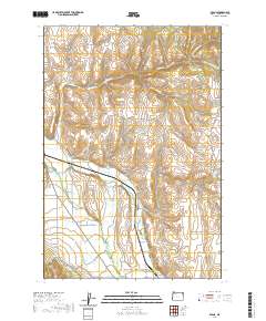 2020 Map of Evans, 2020 Print