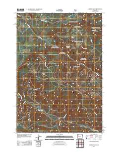 2011 Map of Farmers Butte, 2011 Print