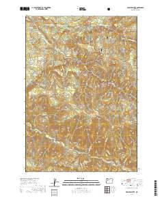 2020 Map of Farmers Butte, 2020 Print