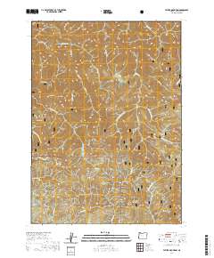 2020 Map of Father Mountain, 2020 Print
