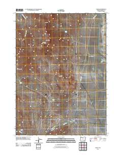 2011 Map of Fields, 2011 Print