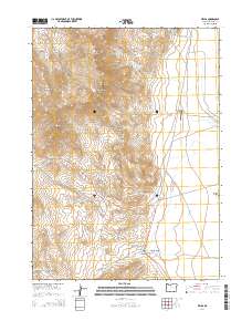 2014 Map of Fields, 2014 Print