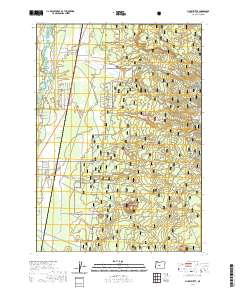 2020 Map of Finley Butte, 2020 Print