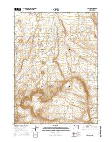 2014 Map of Fish Fin Rim, 2014 Print